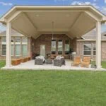 High-Ceiling Patio Cover